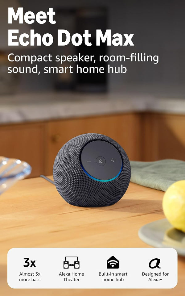 Amazon Echo Dot Max — Negro