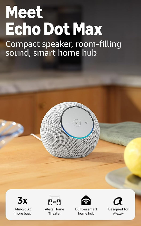 Amazon Echo Dot Max — Blanco