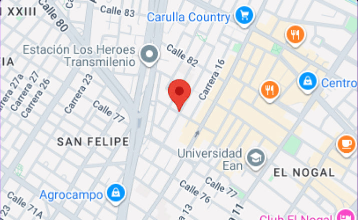 Mapa de la sede